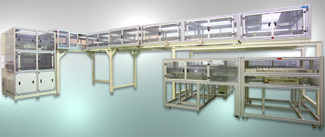 Integration of Glass Substrate Transportation System for CF Line